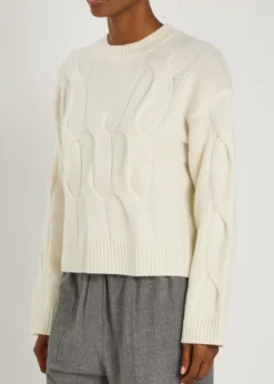 Sammie cable-knit cashmere jumper