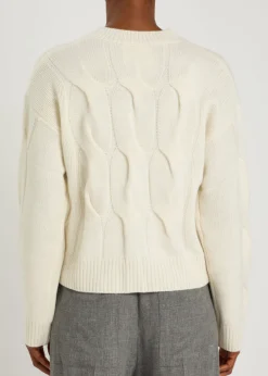 Sammie cable-knit cashmere jumper