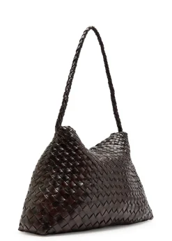 Santa Maria woven leather shoulder bag