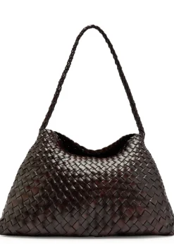 Santa Maria woven leather shoulder bag