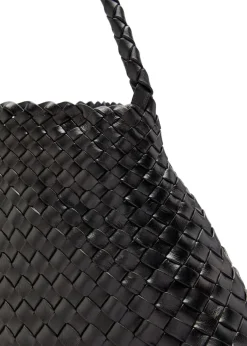 Santa Maria woven leather shoulder bag