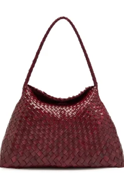Santa Maria woven leather shoulder bag