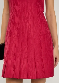 Sascha moiré mini dress
