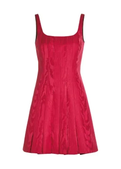 Sascha moiré mini dress