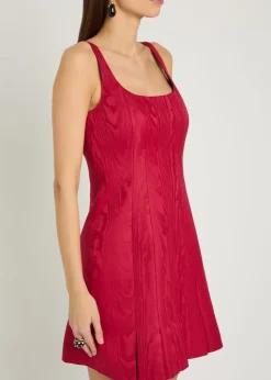 Sascha moiré mini dress