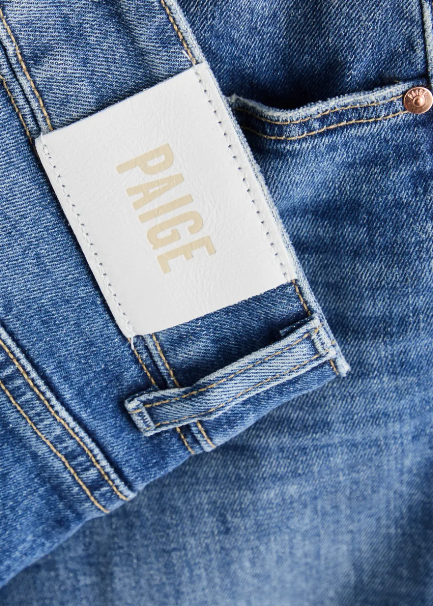 Sasha distressed wide-leg jeans