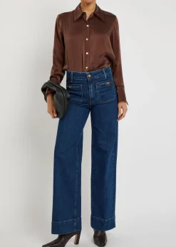 Sasha wide-leg jeans