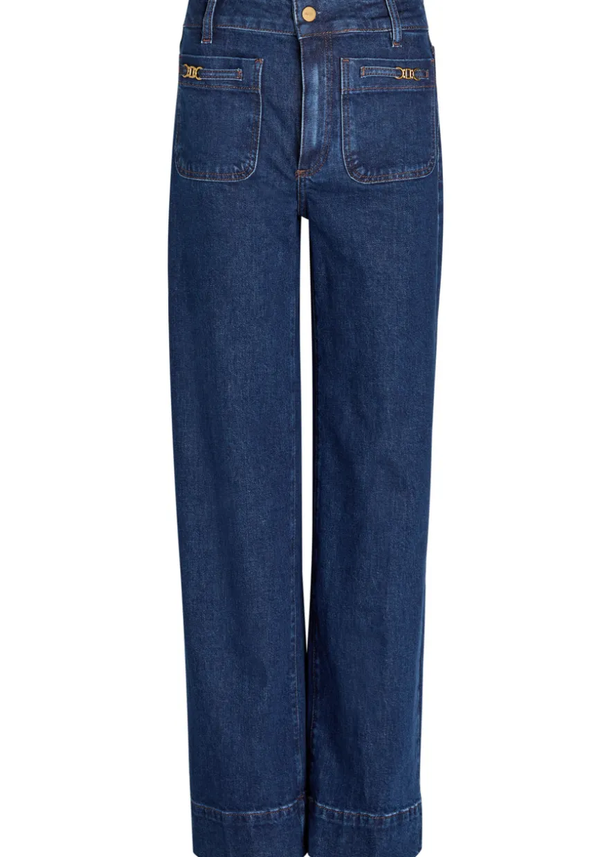 Sasha wide-leg jeans