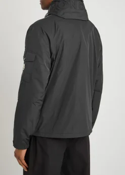 Sassiere hooded nylon jacket