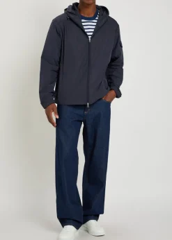 Sassiere hooded shell jacket