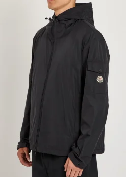 Sassiere hooded shell jacket
