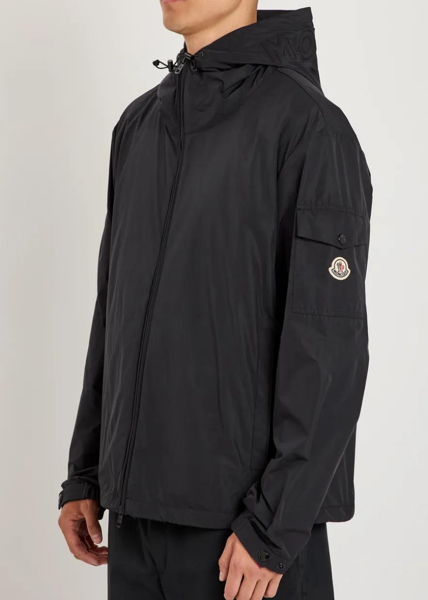 Sassiere hooded shell jacket