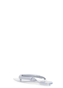Satin and TPU flip flops