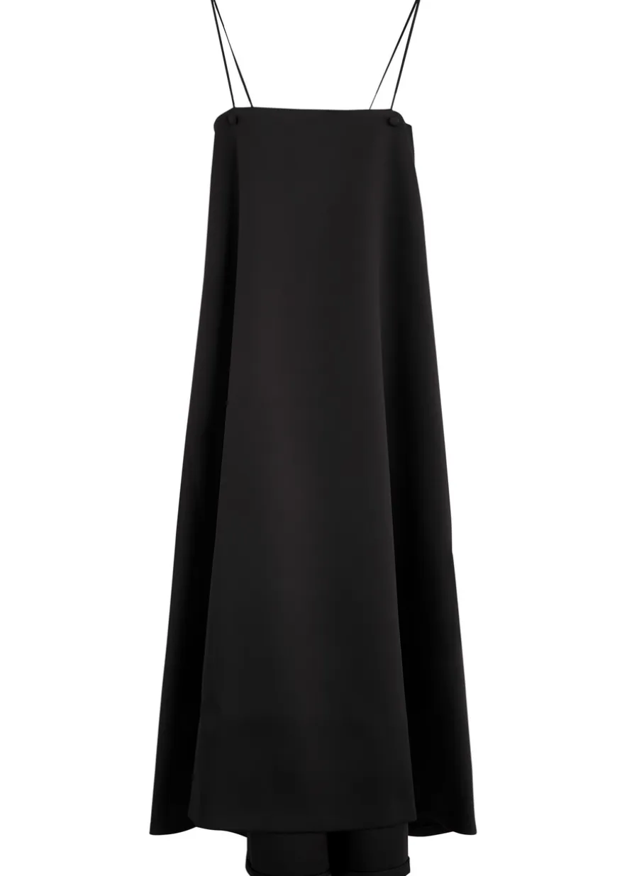 Satin maxi dress