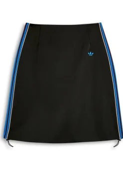 Satin midi skirt