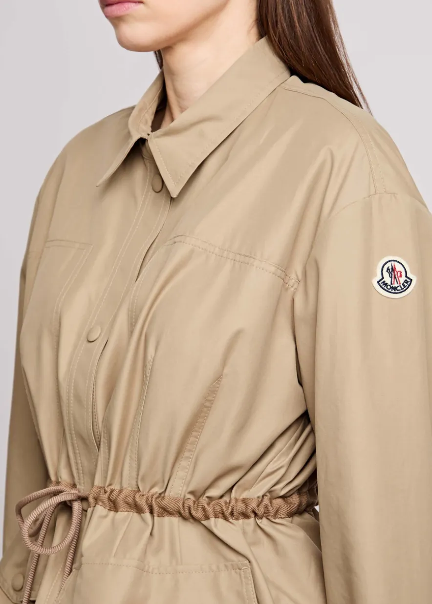 Saulon cotton-blend poplin parka