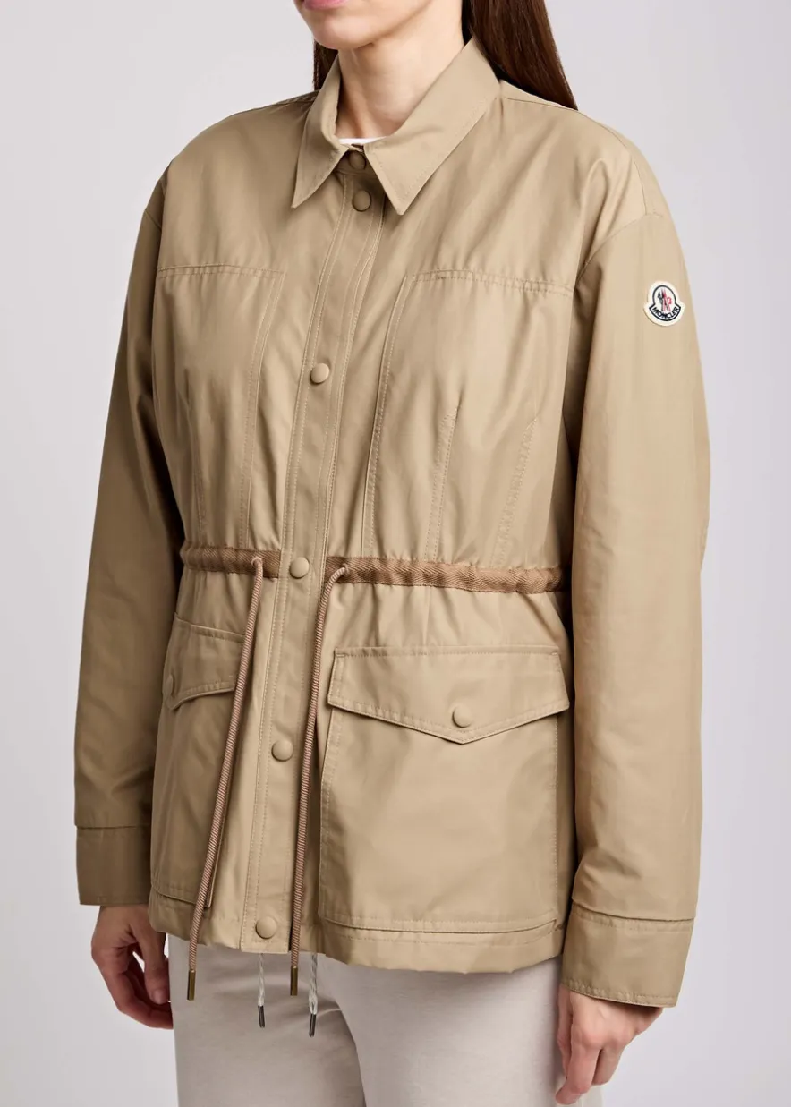 Saulon cotton-blend poplin parka