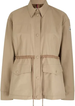 Saulon cotton-blend poplin parka