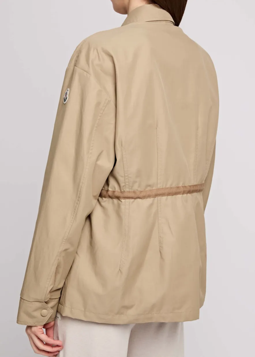 Saulon cotton-blend poplin parka