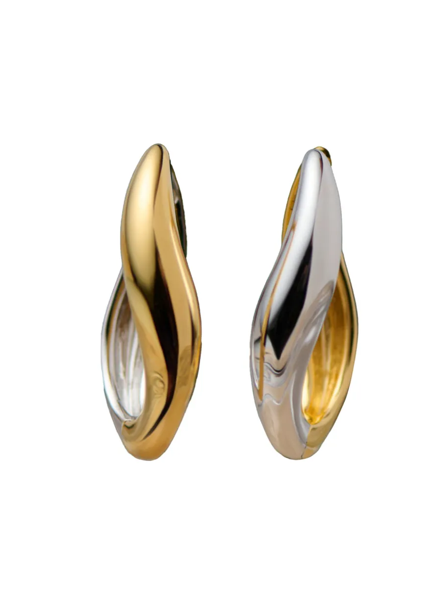 Savi signature large hoop earrings