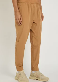 Saxby tapered-leg shell sweatpants