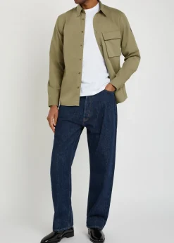 Scale cotton shirt
