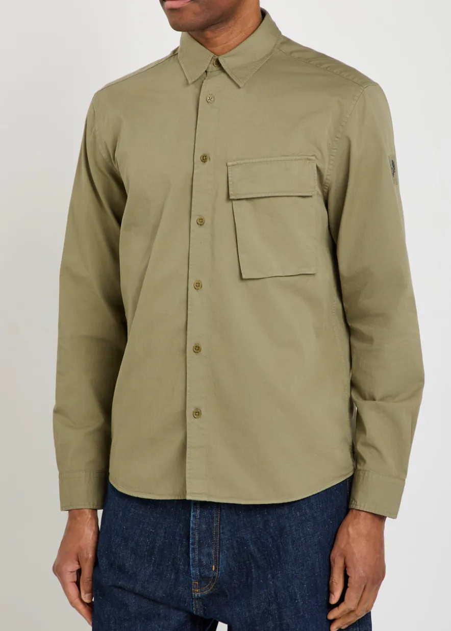 Scale cotton shirt
