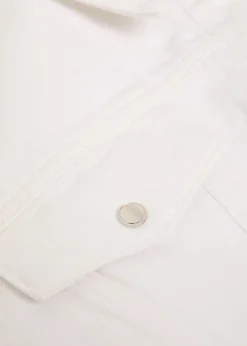 Sculpted denim jacket