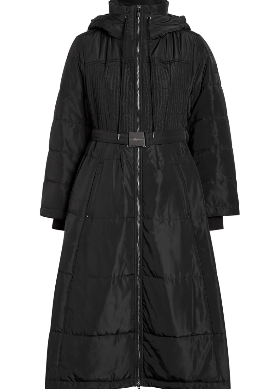 Scuttle hooded quilted shell parka