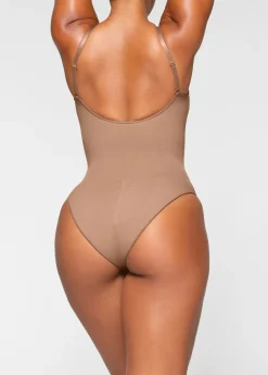 Seamless sculpt brief bodysuit