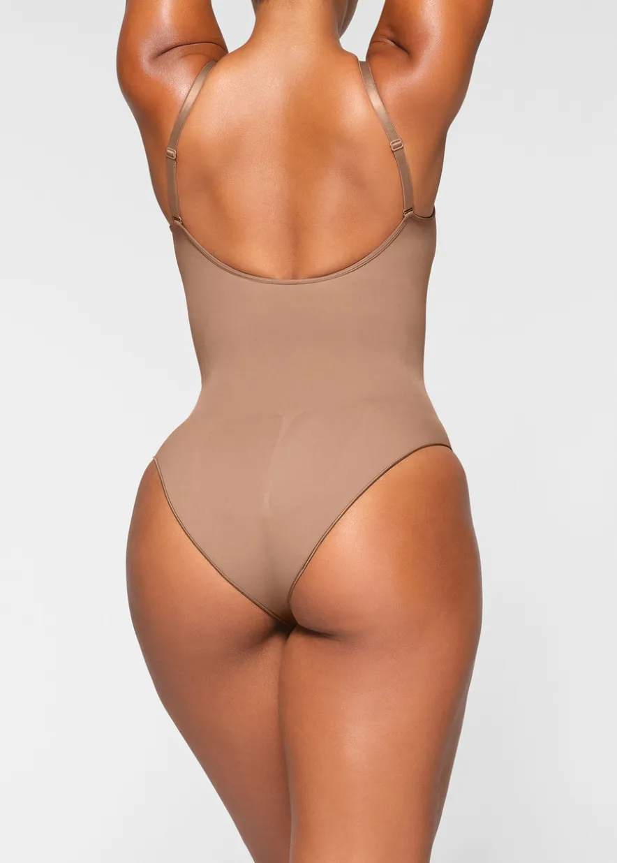 Seamless sculpt brief bodysuit
