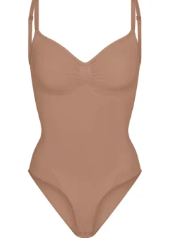 Seamless sculpt brief bodysuit