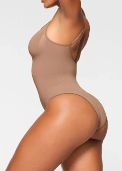 Seamless sculpt brief bodysuit