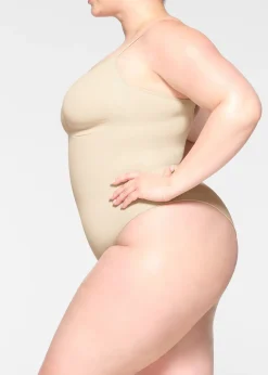 Seamless sculpt brief bodysuit