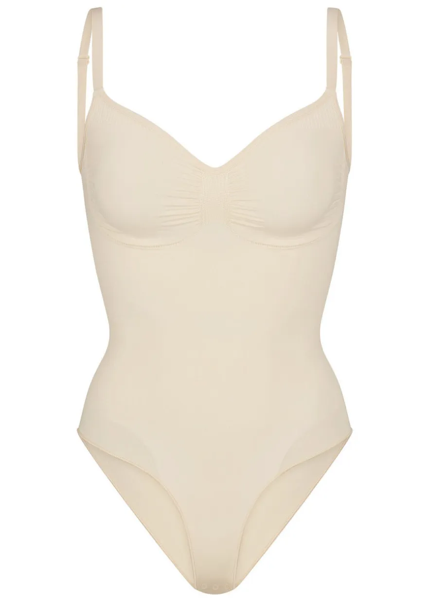 Seamless sculpt brief bodysuit