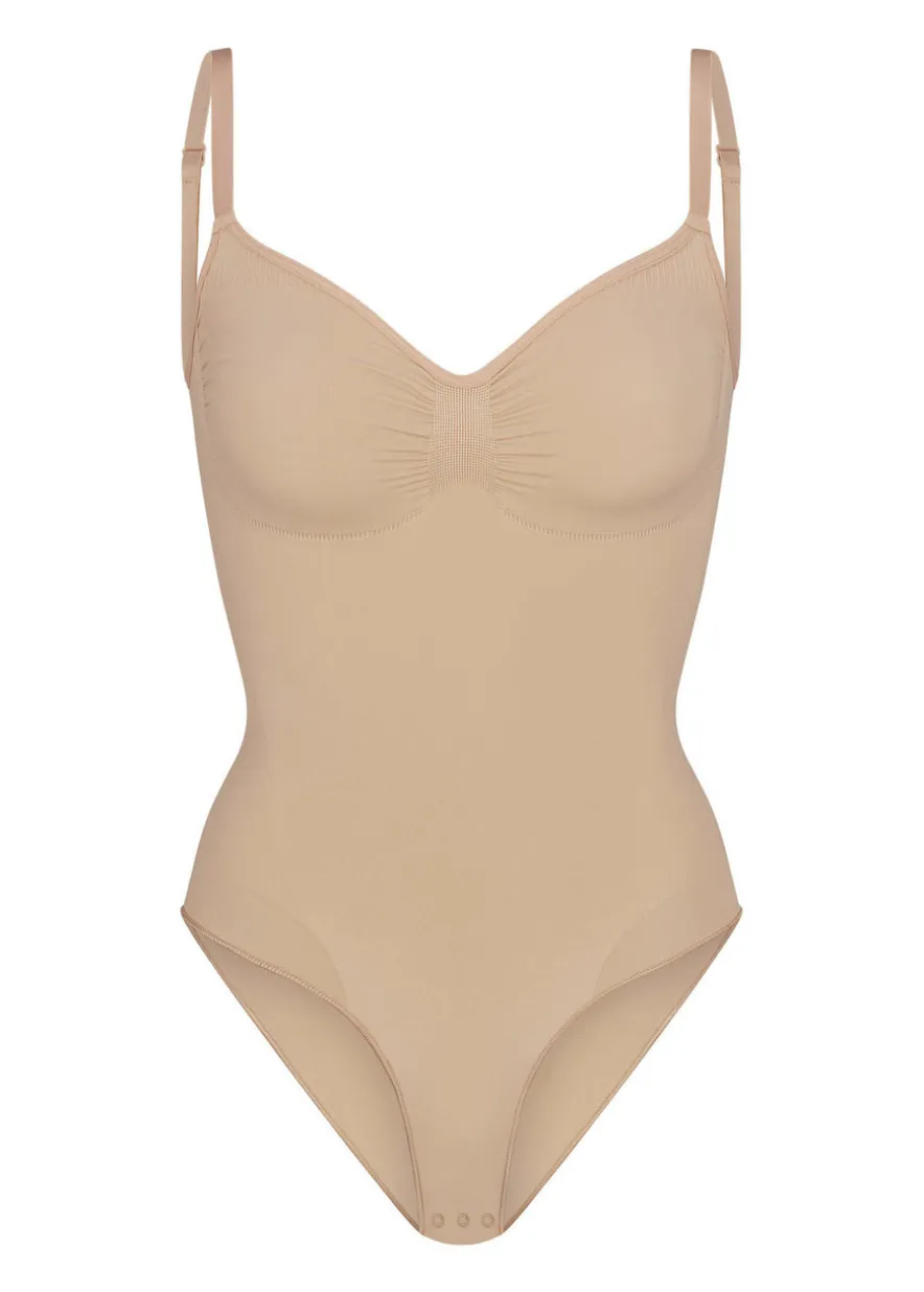 Seamless sculpt brief bodysuit