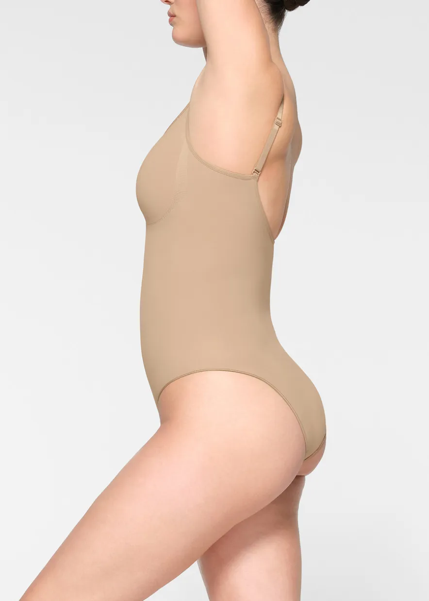 Seamless sculpt brief bodysuit