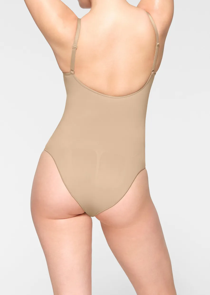 Seamless sculpt brief bodysuit