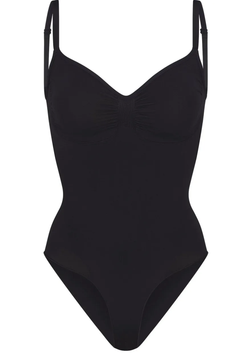 Seamless sculpt brief bodysuit