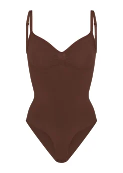 Seamless sculpt brief bodysuit