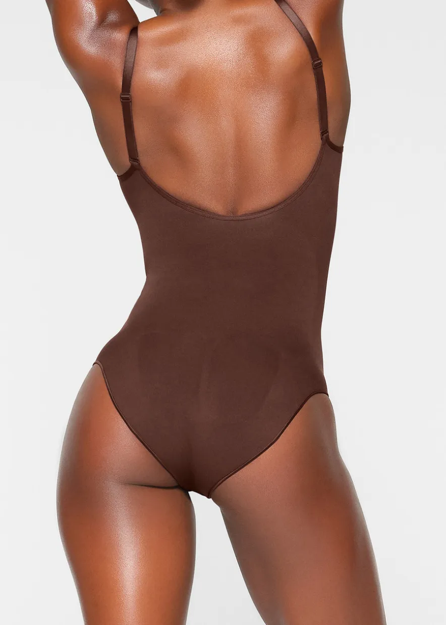 Seamless sculpt brief bodysuit