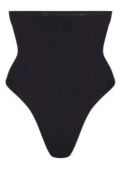 Seamless sculpt high-waisted thong