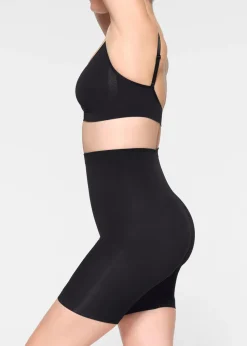 Seamless sculpt mid-thigh shorts