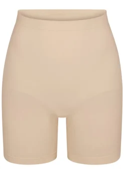 Seamless sculpt mid-thigh shorts
