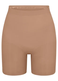 Seamless sculpt mid-thigh shorts