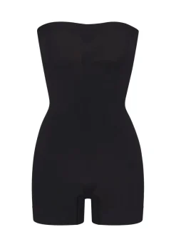 Seamless sculpt strapless shortie body