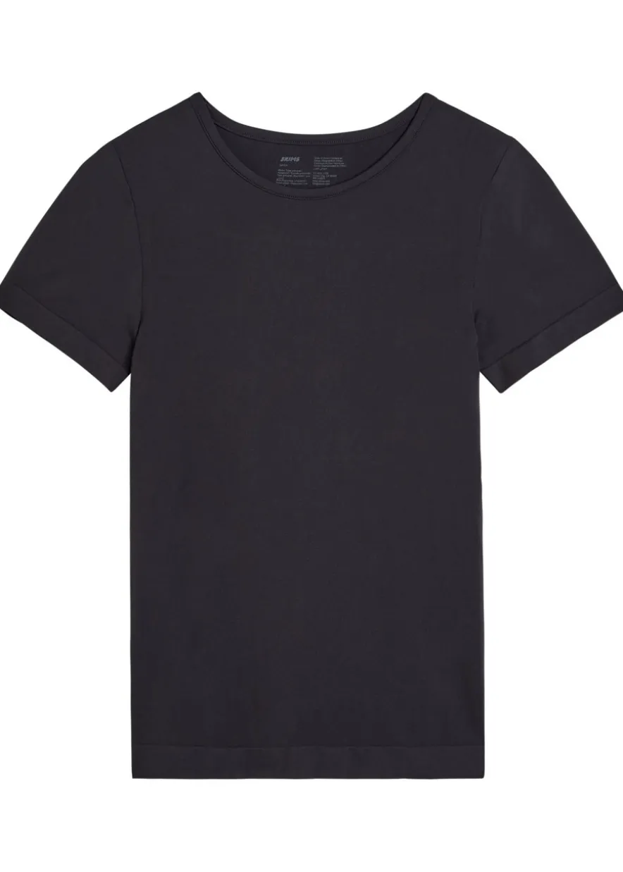 Seamless stretch-jersey T-shirt