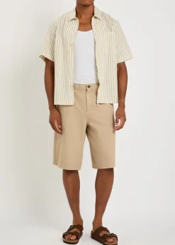 Sears striped seersucker shirt