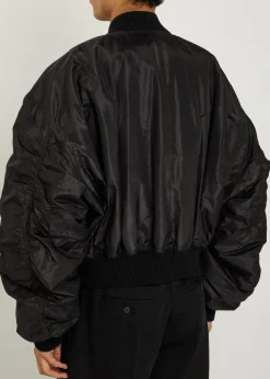 Secchia silk bomber jacket