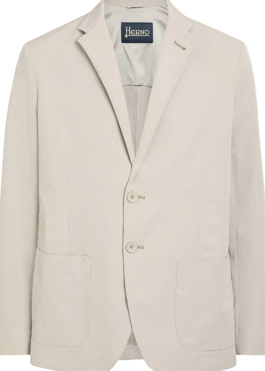Seersucker blazer